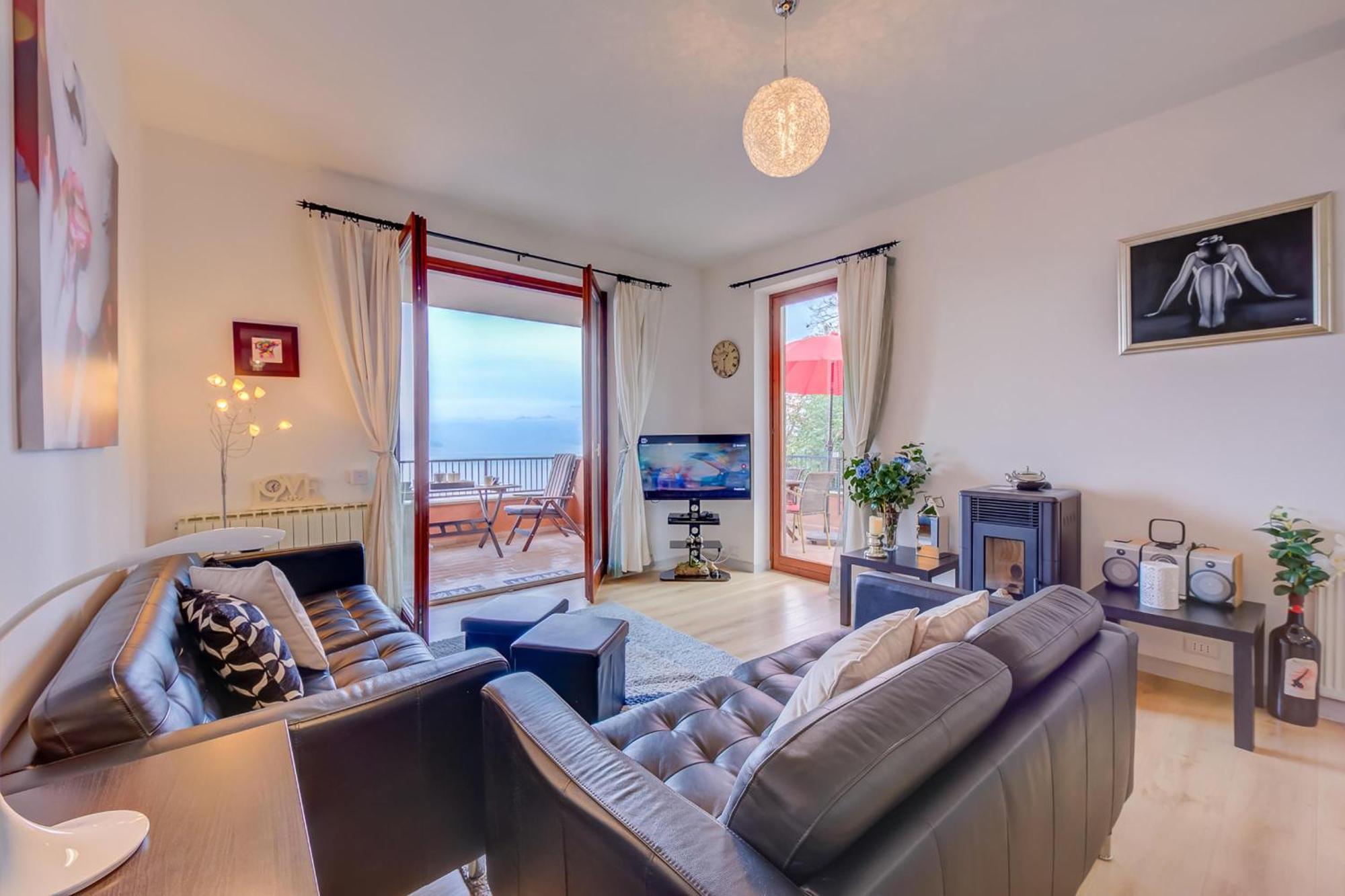La Bellavista Penthouse Apartman Stresa Kültér fotó