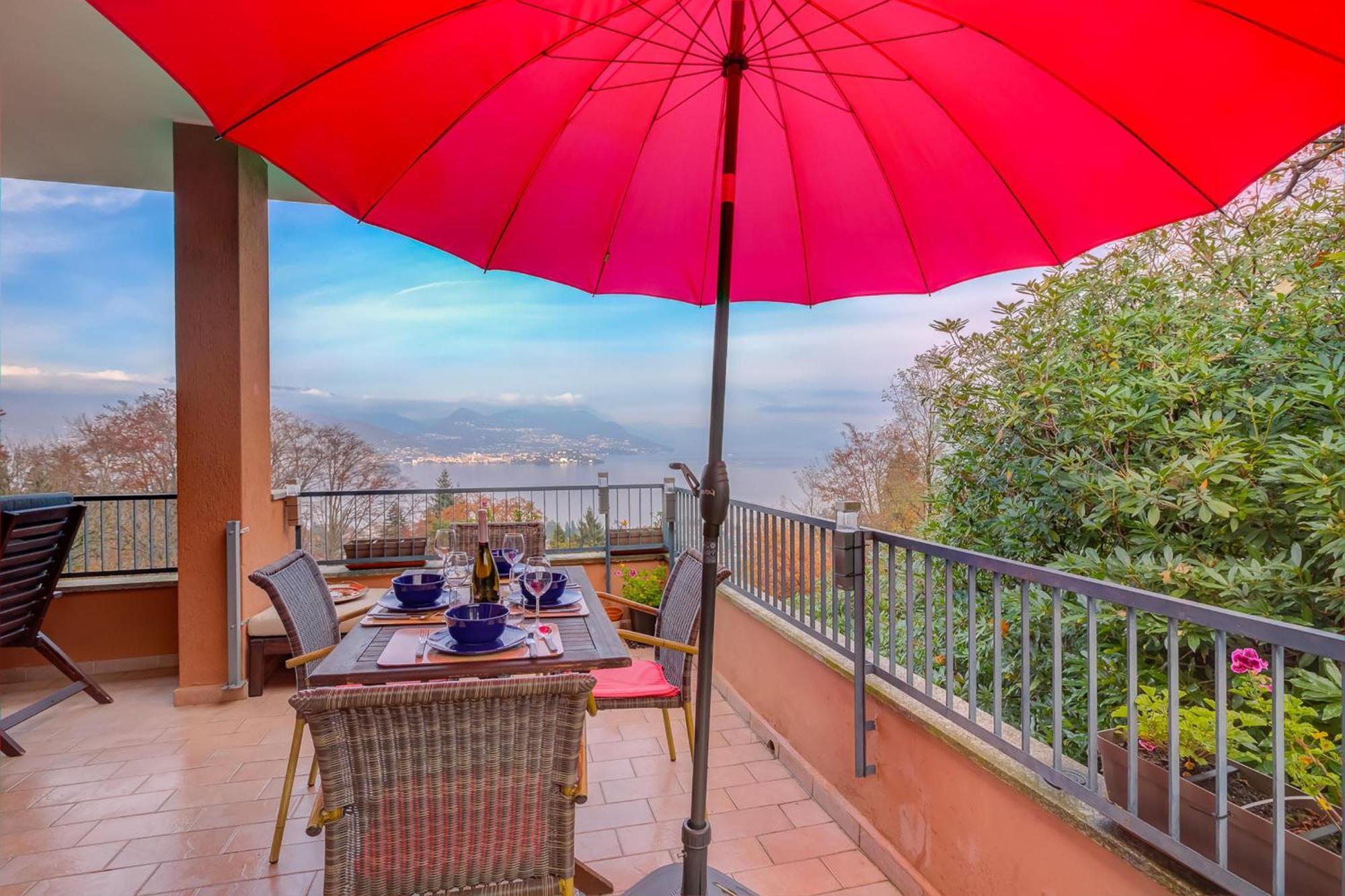 La Bellavista Penthouse Apartman Stresa Kültér fotó